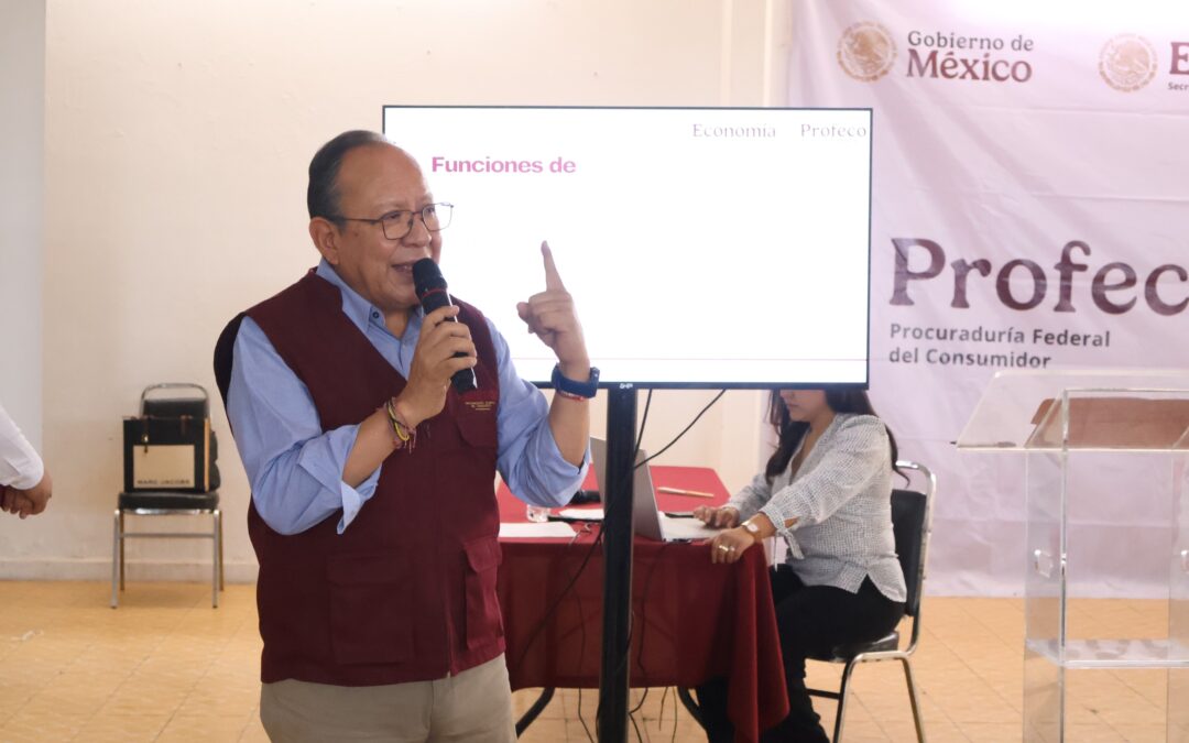 CUAUTEPEC FORTALECE LA DEFENSA DEL CONSUMIDOR Y LA CAPACITACIÓN CIUDADANA JUNTO A PROFECO