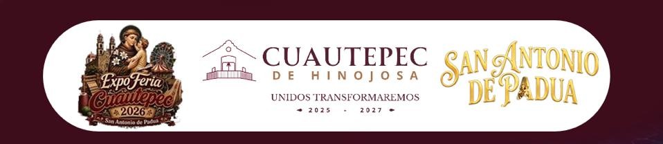 CUAUTEPEC SE PREPARA PARA VIVIR UNA JORNADA DE FE, TRADICIÓN Y CULTURA EN HONOR A SAN ANTONIO DE PADUA
