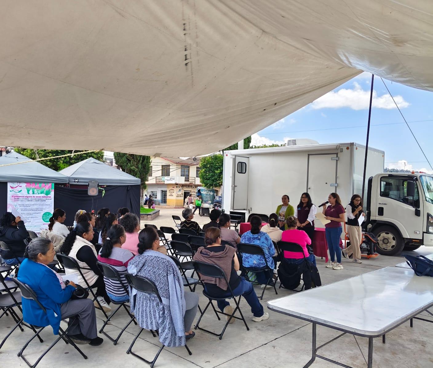 EXITOSA JORNADA DE MASTOGRAFÍAS EN CUAUTEPEC