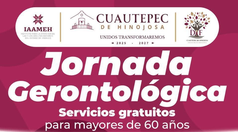 INVITAN A JORNADA GERONTÓLOGICA EN CUAUTEPEC