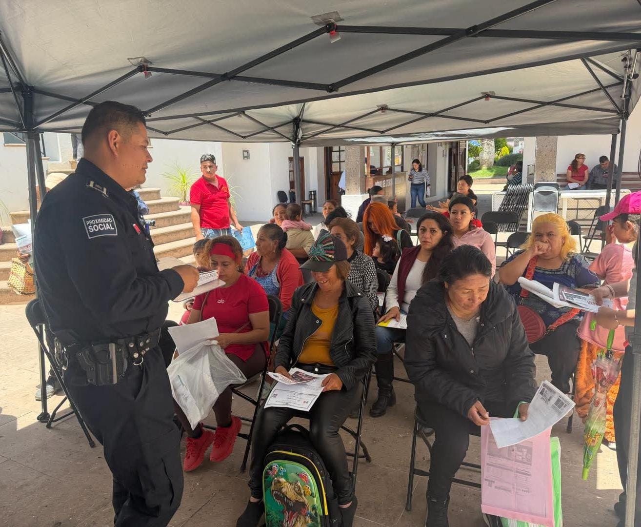 REFUERZAN LA PREVENCIÓN DEL DELITO CON JORNADA DE PROXIMIDAD SOCIAL EN CUAUTEPEC