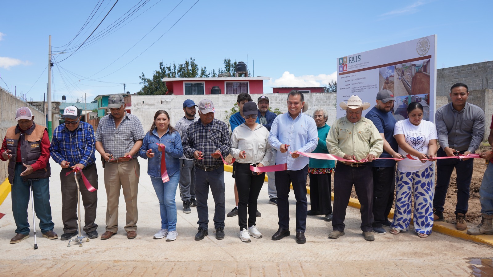 CUAUTEPEC TRANSFORMA LA MOVILIDAD EN SAN LORENZO SAYULA CON NUEVA PAVIMENTACIÓN HIDRÁULICA