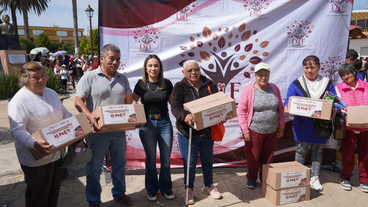 CUAUTEPEC AMPLÍA COBERTURA DE APOYO ALIMENTARIO A 51 LOCALIDADES