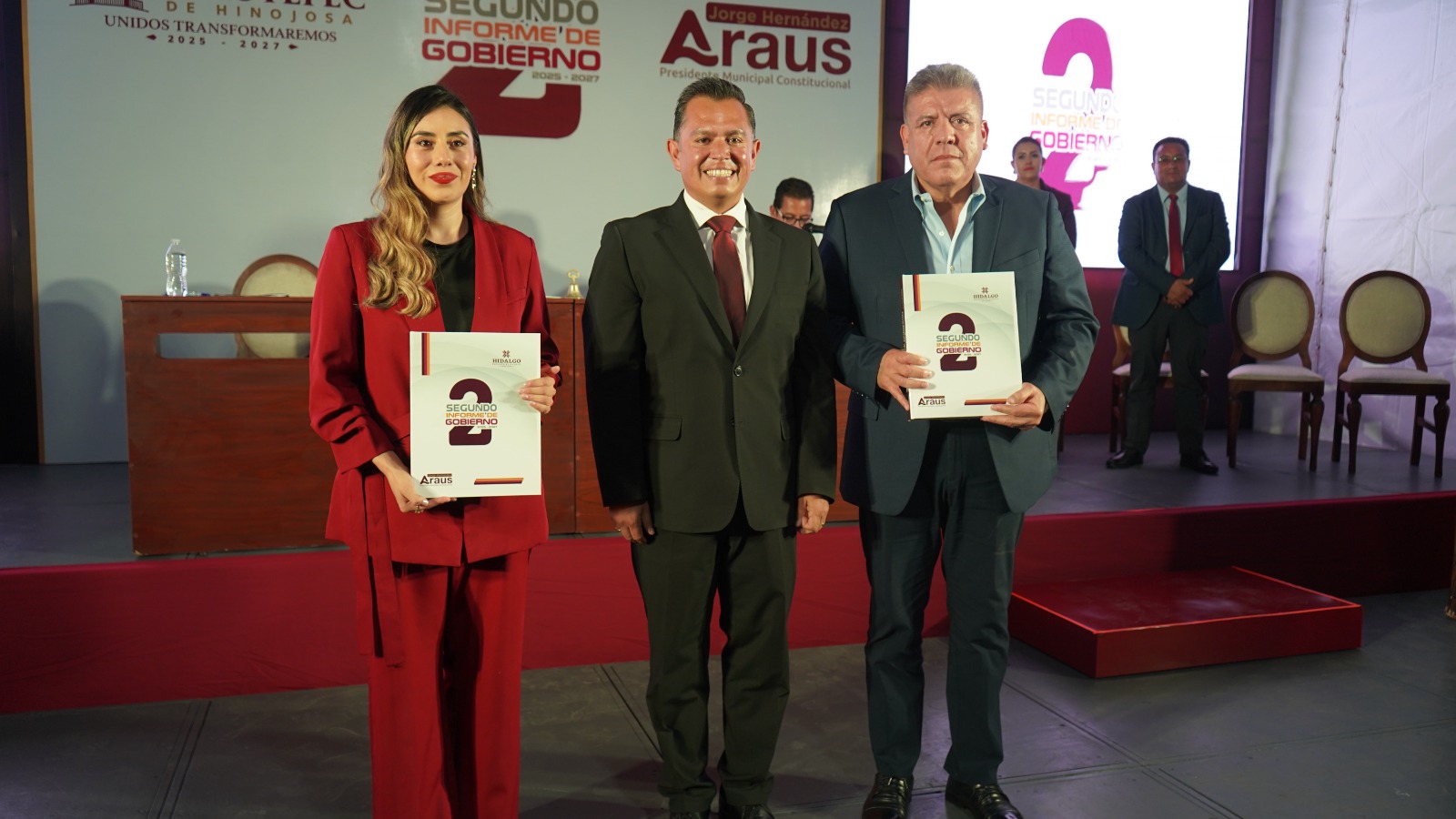 CON ÉXITO Y EN UNIDAD CIUDADANA, JORGE HERNÁNDEZ ARAUS RINDIÓ SU SEGUNDO INFORME DE GOBIERNO