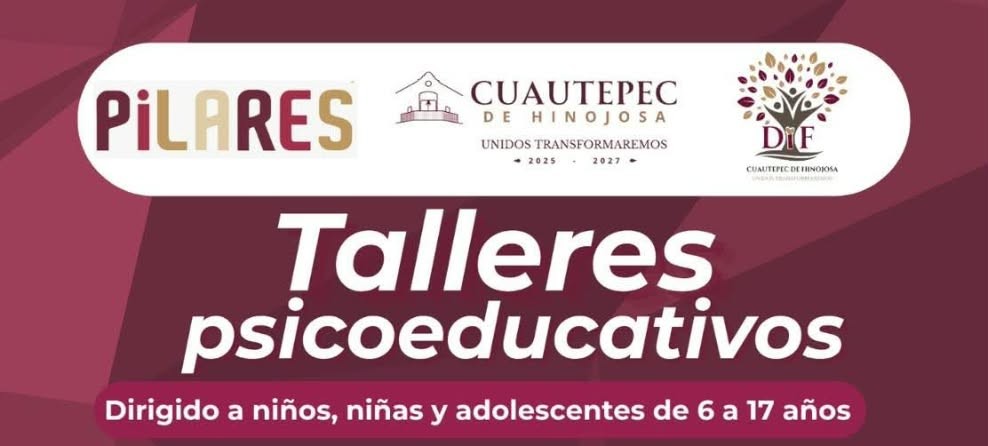 DIF CUAUTEPEC ABRE TALLERES PSICOEDUCATIVOS PARA NIÑAS, NIÑOS Y ADOLESCENTES